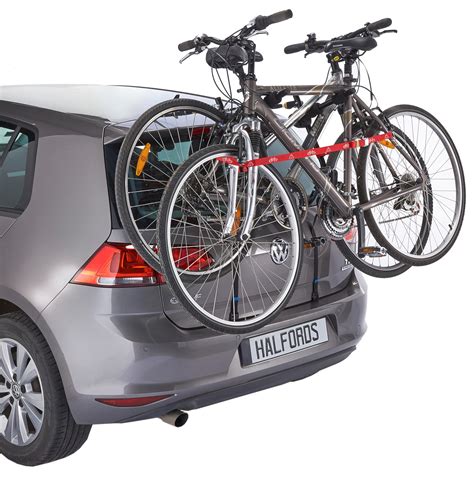 Halfords Essentials Universal Car Rear Low Mounted Rack 2 Bike Cycle