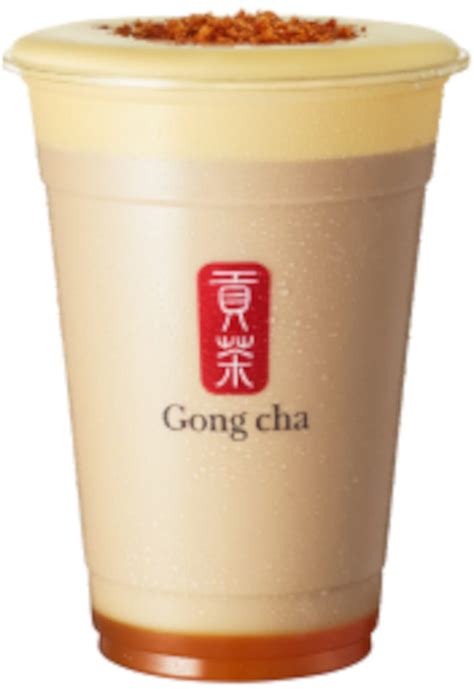 Gong Cha Crème Brulee Taro Milk Tea Crème Brulee Pumpkin Black Milk