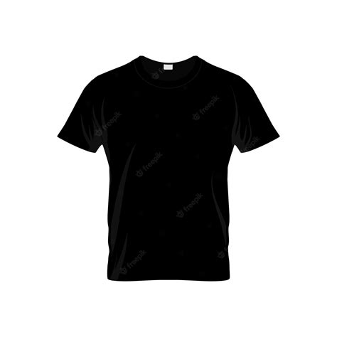 Premium Vector Black T Shirt Mockup