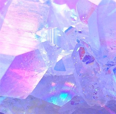 Xuebing du explores the beauty of nature by emphasizing texture, light, and color. Rainbow Quartz (With images) | Lavender aesthetic, Pastel ...
