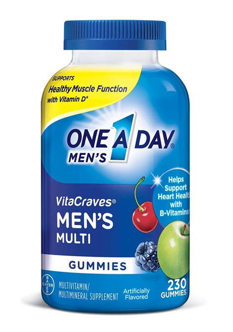 One A Day Mens Vitacraves Gummy Multivitamin 230 Count You Can Get
