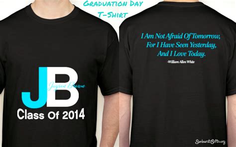 Grab your favorite mug customized with a photo of your loved one or a funny quote, and the day will start just right! Matching Graduation Day T-Shirts - Thoughtful Gifts ...