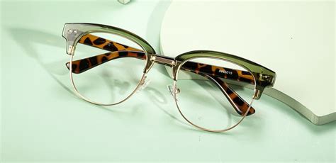 ophelia browline eyeglasses frame green women s eyeglasses payne glasses