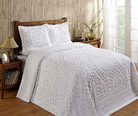 Better Trends 100 Cotton Chenille Bedspreads King Size