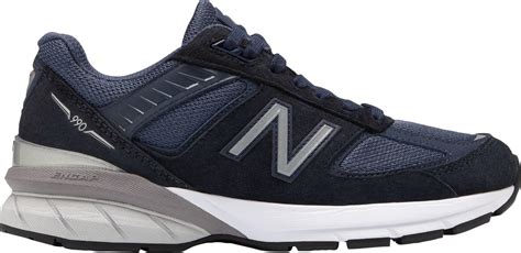 New Balance Suede 990v5 Shoes In Navy Blue Lyst