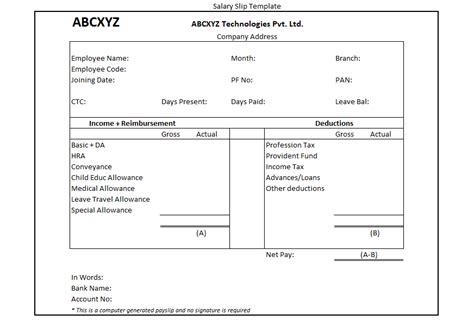 60a of malaysia employment act, 1955. A guide to understanding your salary slip and various ...