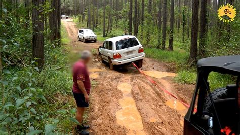A circular walk along mostly 4wd tracks and walking tracks inland from the sunshine coast that weaves through woodland, open forest and heathland linking mount tibrogargan and mount tibberoowuccum. 4x4 (4wd) action - 10 men in 5 vehicles against the ...