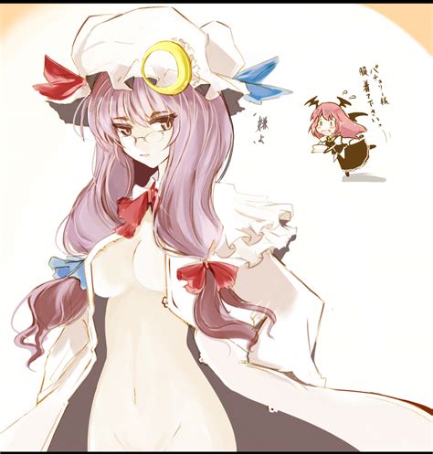 Patchouli Knowledge And Koakuma Touhou Drawn By Takaharu Danbooru