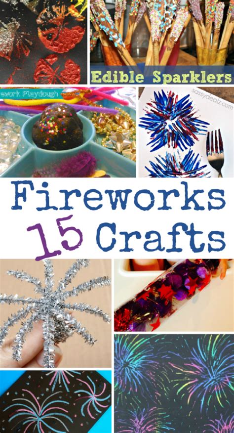 15 Fireworks Crafts For Bonfire Night New Years Eve Or