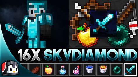 Skydiamond 16x Mcpe Pvp Texture Pack Fps Friendly By Henrypacks