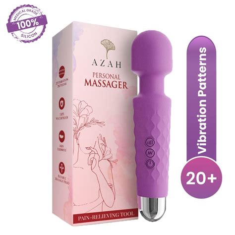 Azah Personal Body Massager For Women Chargeable Vibrator Massage