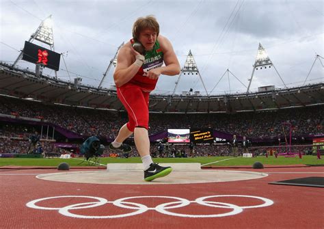 London Olympics Shot Putter From Belarus Stripped Of Gold Medal For