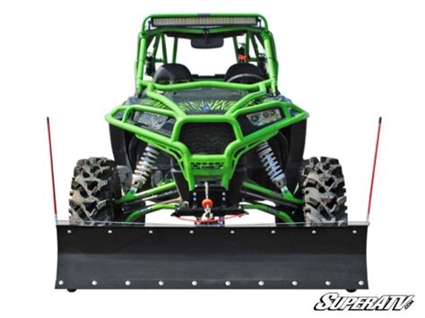 Super Atv Plow Pro Snow Plow For Polaris Rzr Xp 1000 And Rzr 900