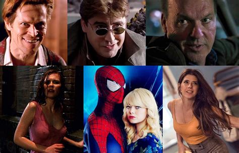 Villanos Y Otros Personajes De Las Películas De Spider Man