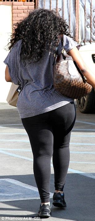 Amber Riley Arrives To Dwts Rehearsals In Tight Fitting Workout Gear