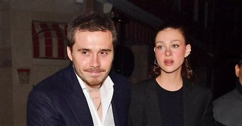Brooklyn Beckham And Wife Nicola Peltz Look Loved Up On London Date Night Mirror Online