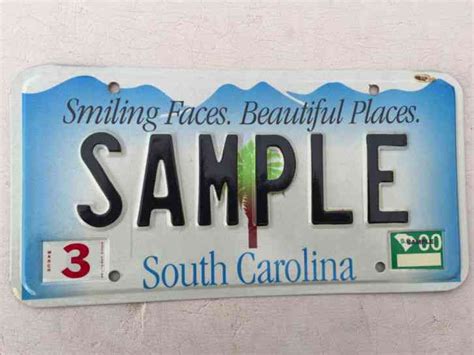 License Plate South Carolina 1958 32