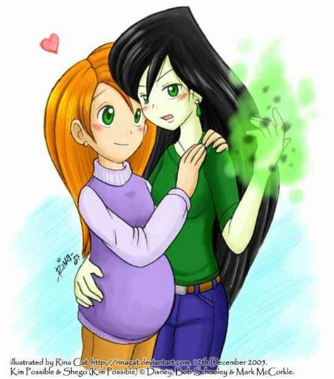 Love The Artist Anime Pregnant Kim Possible Kim And Shego