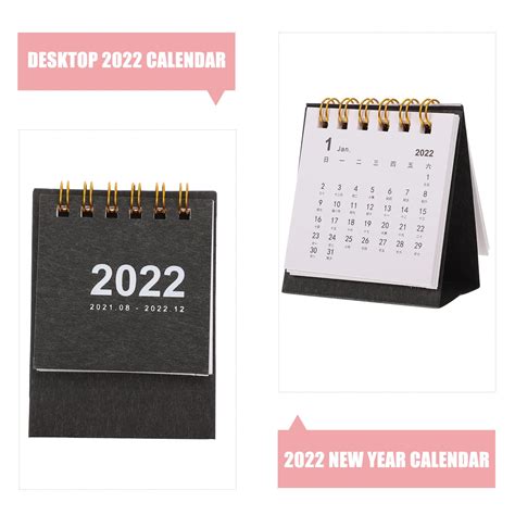 Buy Patkaw 2022 Desktop Calendar 1 Pc 9x6 5cm 2022 Calendar Desktop