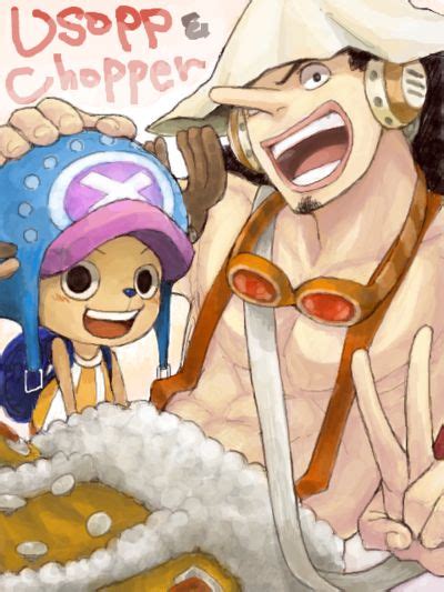 Chopper And Usopp One Piece Crew One Piece Anime Usopp
