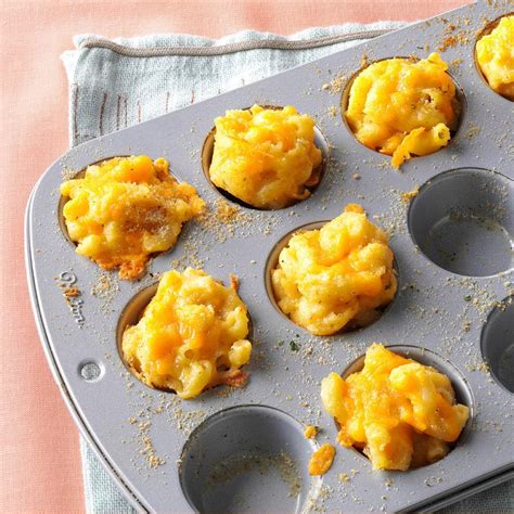Maybe you would like to learn more about one of these? Mini Mac & Cheese Bites Recipe | Taste of Home