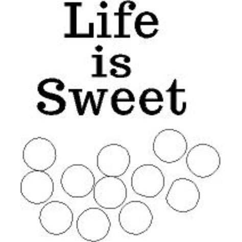 Life Is Sweet Stencil Chalky And Company