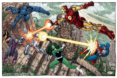 Demonsee The Avengers Vs Ultron By John Byrne Marvel Artwork Marvel