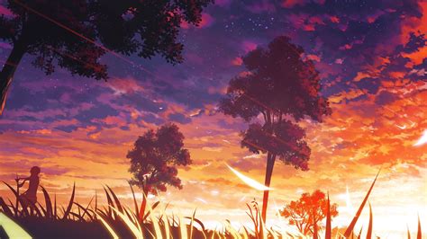 4k Anime Landscape Wallpaper posted by Zoey Sellers