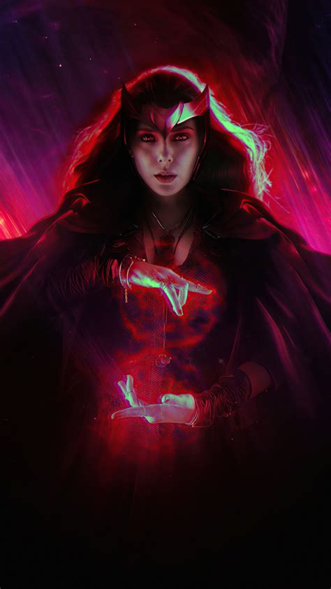 750x1334 Scarlet Witch Wandavision 2020 4k Iphone 6 Iphone 6s Iphone