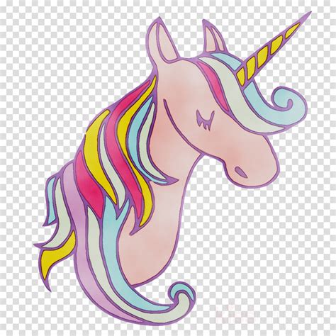 Party Horn Clipart Unicorn Drawing Illustration Transparent Clip Art