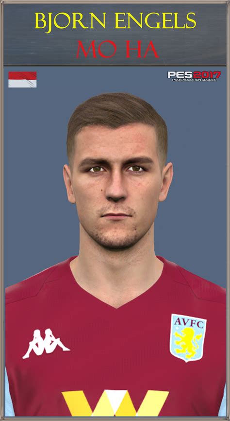 According to daily mail, aston villa are looking to sell defender bjorn engels ahead of the new campaign in a bid to ready cash. Faces by Mo Ha: Pes 2017 Bjorn Engels (Aston Villa)