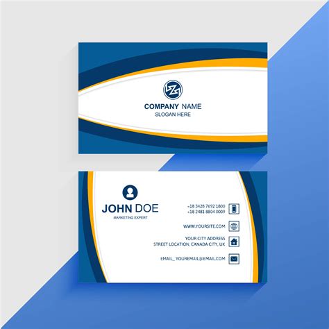 Abstract Visiting Card Colorful Business Card Template Design 246256