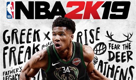 Nba 2k19s Standard Edition Cover Athlete Is Giannis