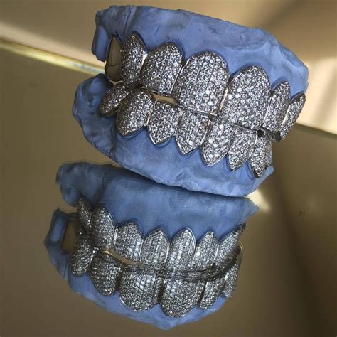 Diamond Grillz Vvs And Cz Diamond Grillz Silver Grillz Wedding