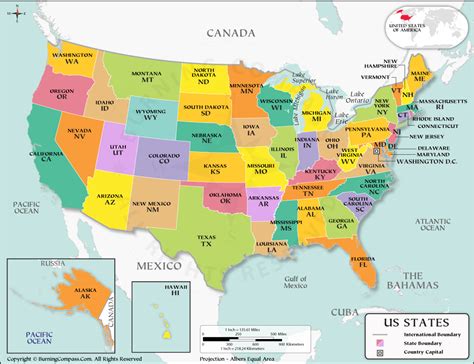 Maps Of The Usa With States | access.anex.at