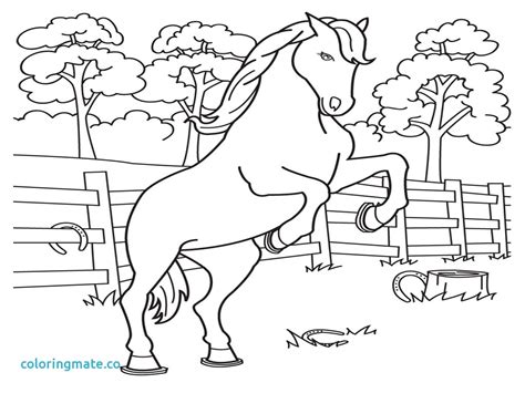 Pretty Horse Coloring Pages At Free Printable