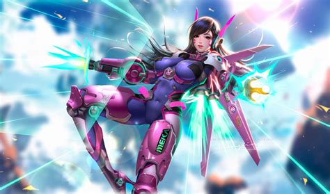 Dva By Liang Xing On Deviantart In 2020 Overwatch Overwatch