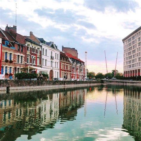 How to get from lyon to lille by train, bus, rideshare, car or plane. Lille, quai du Wault | Lille france, Lille, Tourisme