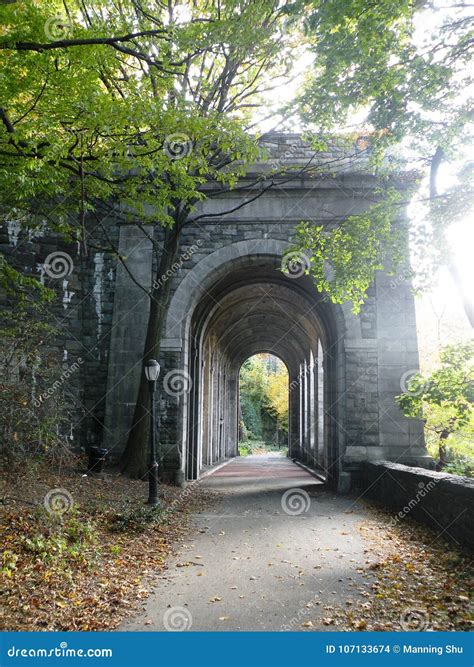 Fort Tryon Park Billings Arcade Stock Photo Image Of Billings Tunnel