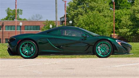 Unique Green Mclaren P1 Sold For Just 185 Million The Supercar Blog