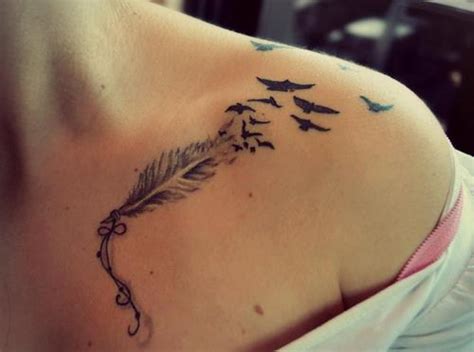 Peacock feather tattoos are very distinctive and highly colorful. Feather Bird Tattoos Designs, Ideas and Meaning | Tattoos ...