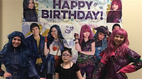 Exclusive disney descendants 2 mal and evie 2 pack doll set. Surpise! Descendants Mal & Evie 🎉Adamaris 7th Birthday ...