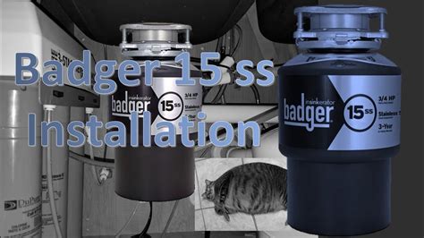 Unplug the garbage disposal from the wall socket. Badger 15ss install - How to Replace a Garbage Disposal ...