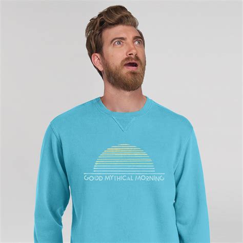 Gmm Sunrise Sweatshirt Rhettandlink Mythical Gmm Crew Neck