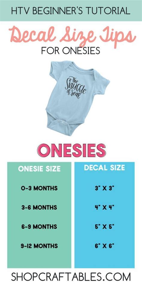 beginner s tutorial decal size tips for t shirts totes and onesies cricut tutorials diy