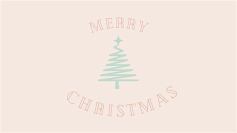 Download Pastel Aesthetic Christmas Greeting Digital Art Wallpaper