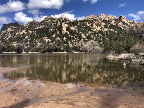Granite Basin Lake Is Full To The Brim Rprescott