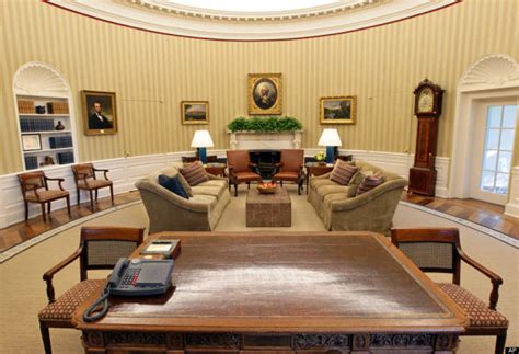 The oval office is the official office of the president of the united states. Oval Office - White House Museum