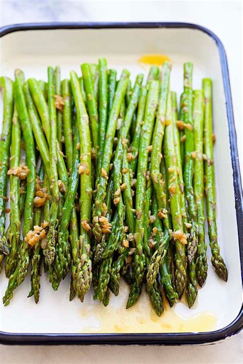 To make boiled asparagus, start by bringing a saucepan of water to a boil. Sauteed Asparagus (BEST Recipe with Garlic Butter!) - Rasa ...