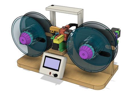 Automatic Filament Rewinder Runs On Marlin Von Warpster Kostenloses